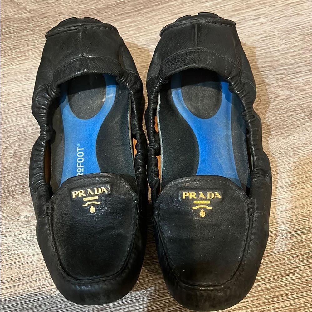 Prada Women’s Black Loafers